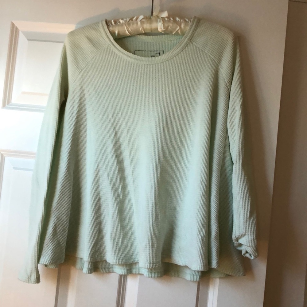 We the Free mint waffle swing top